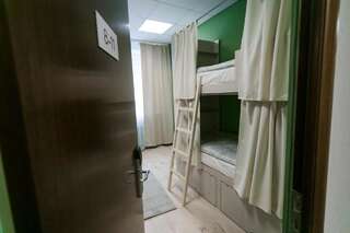 Хостел Брусника Петрозаводск Кровать в общем номере для женщин с 4 кроватями-5